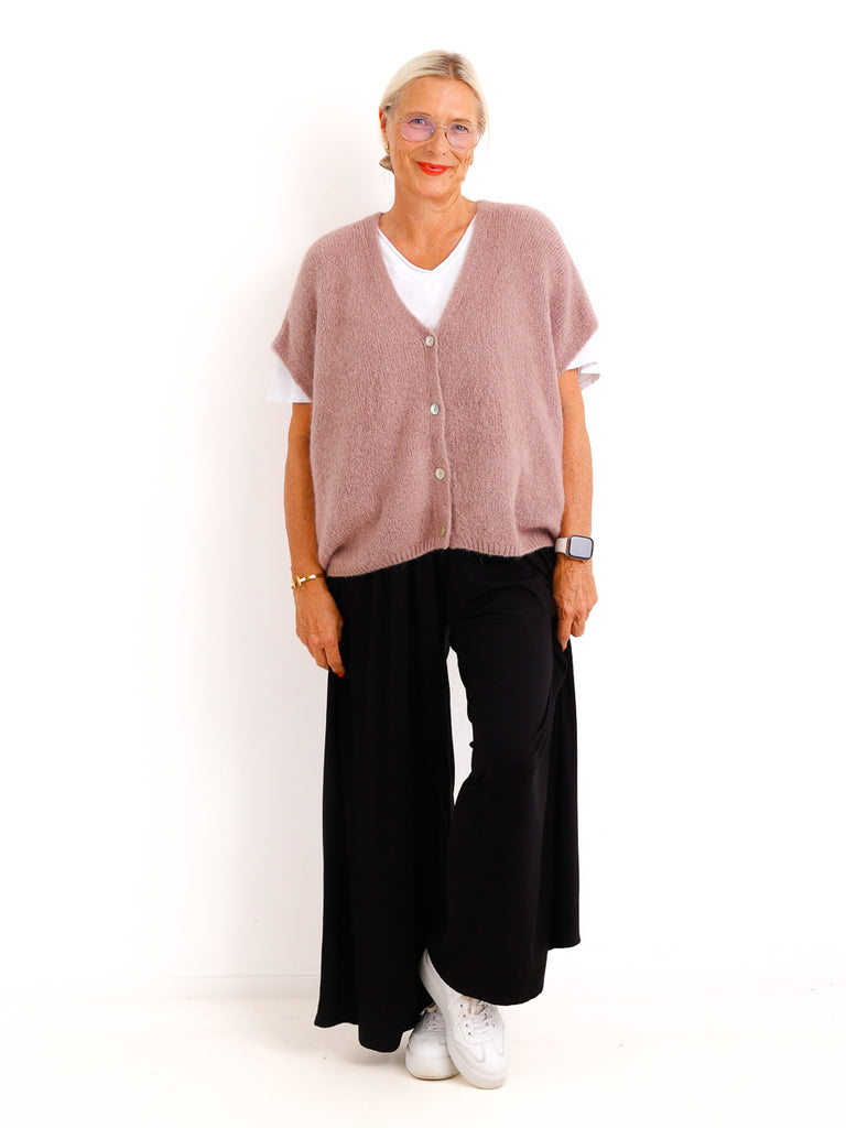 Premium Mohair-Mix Pullunder LAVINA.S – Oversize & Kuschelweich – Gr. 40-48