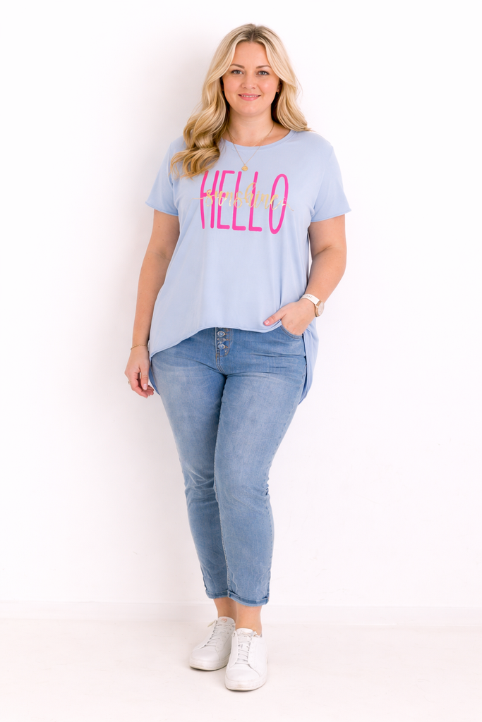 T-Shirt HELLO SUNSHINE - One Size 36-46