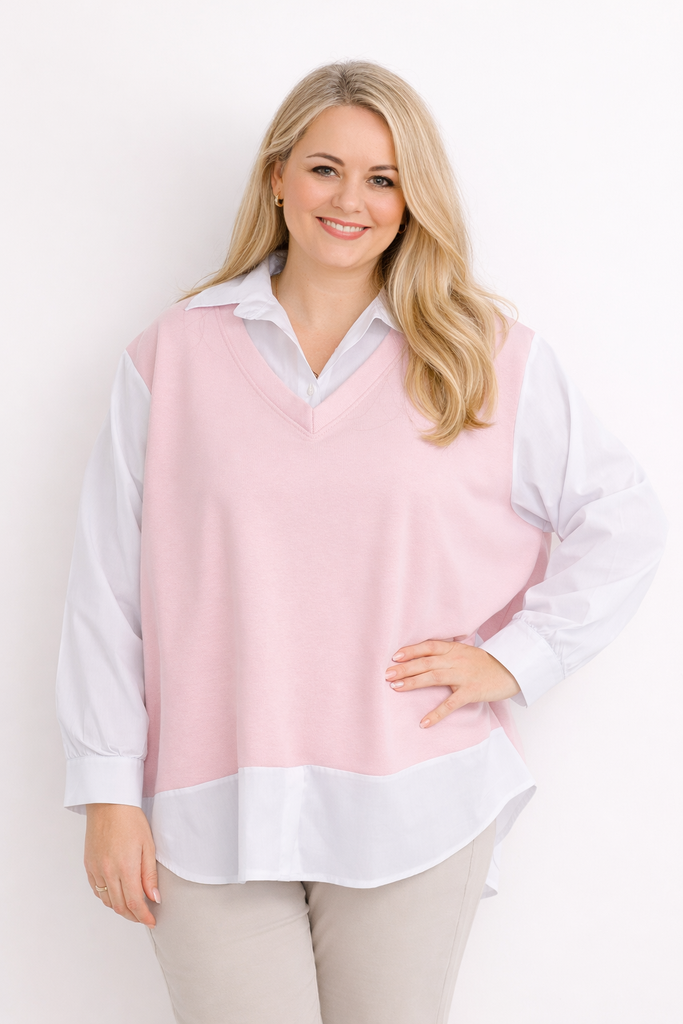 AMELIE Sweatshirt | Curvy One Size 42-52