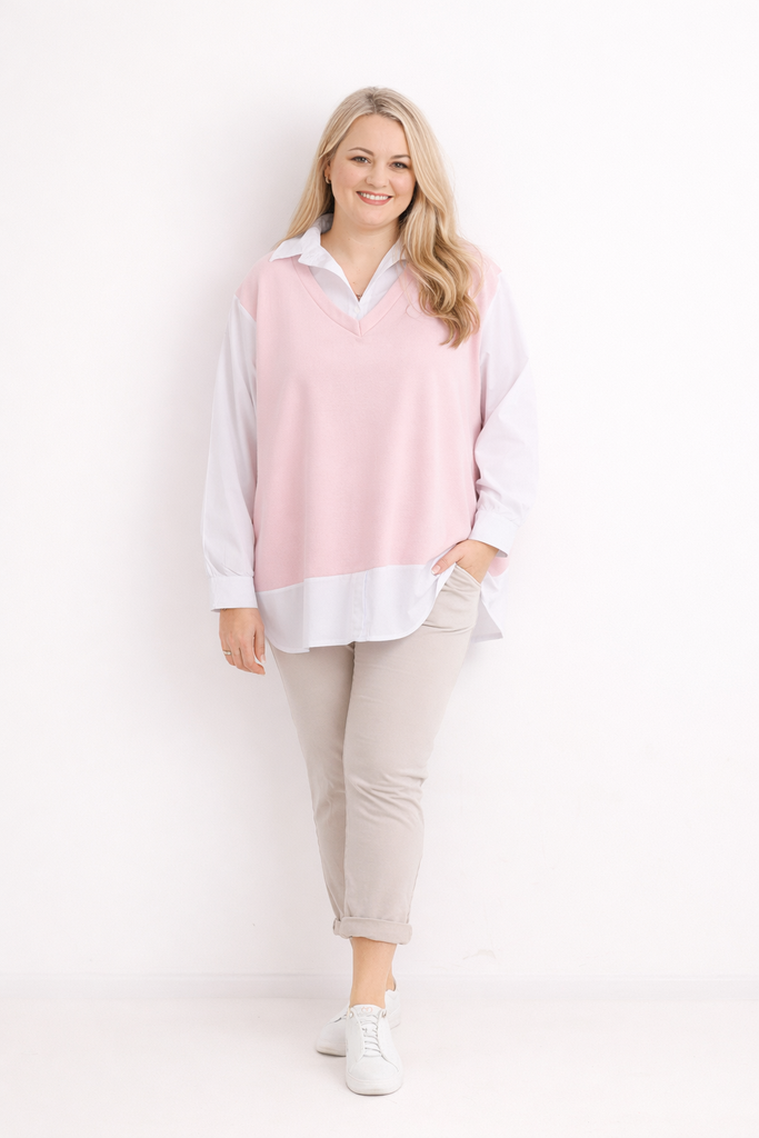 AMELIE Sweatshirt | Curvy One Size 42-52