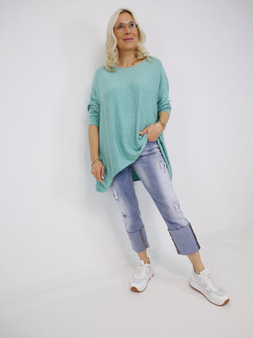 MELINA Longsleeve -  Plus Size - verschiedene Farben