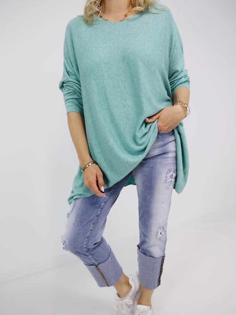 MELINA Longsleeve -  Plus Size - verschiedene Farben