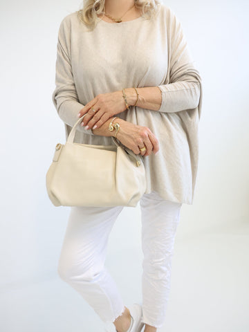 Feinstrick Pullover MOLLY.S  – Softe Haptik – Boxy Style – Gr. 38-50