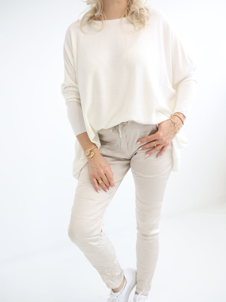 Feinstrick Pullover MOLLY.S  – Softe Haptik – Boxy Style – Gr. 38-50