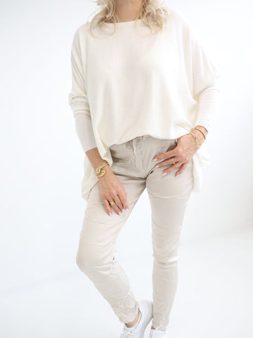 Feinstrick Pullover MOLLY.S  – Softe Haptik – Boxy Style – Gr. 38-50