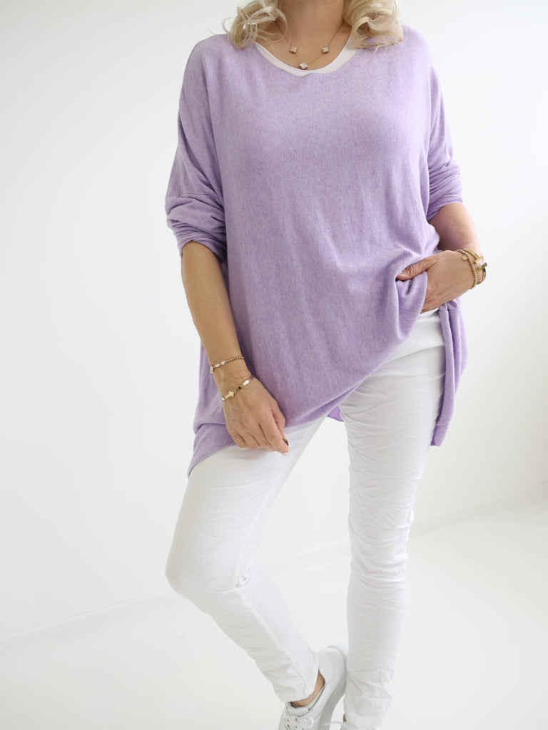 MELINA Longsleeve -  Plus Size - verschiedene Farben