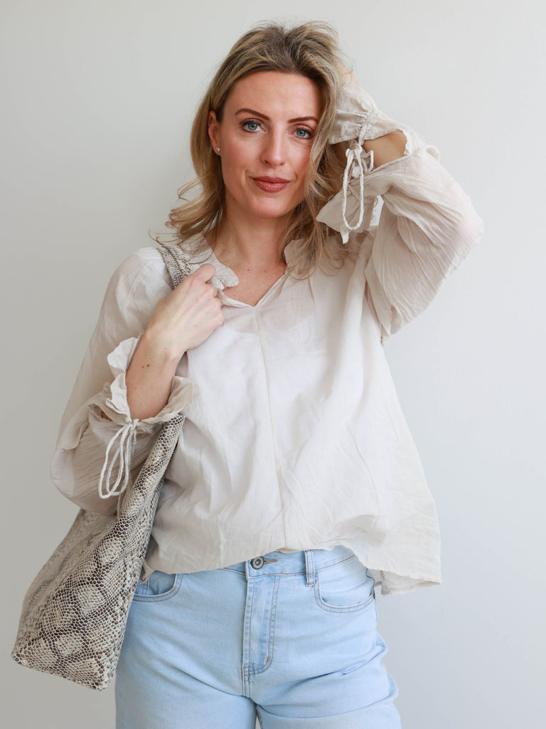 CLAUDIA Bluse - verschiedene Farben - Messe