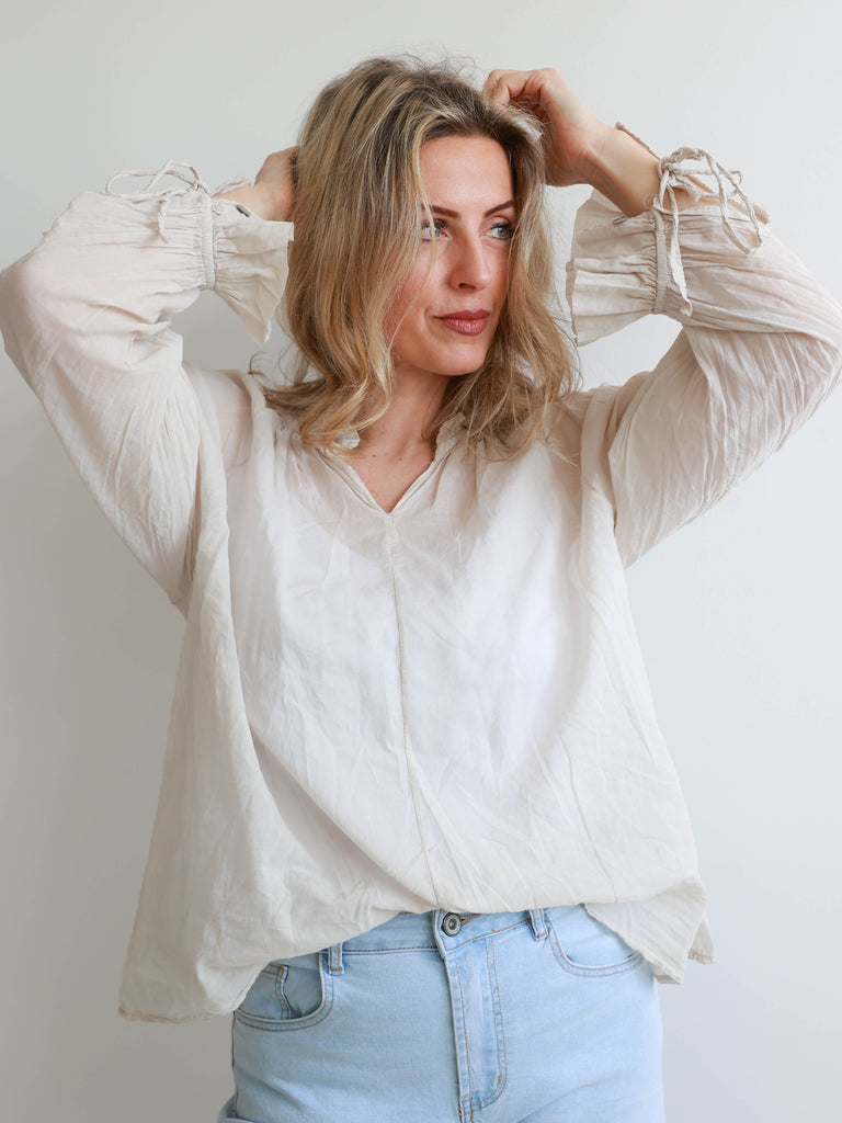 CLAUDIA Bluse - verschiedene Farben - Messe