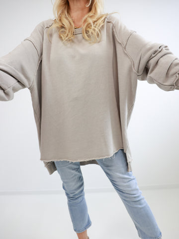 CARLY Oversize Sweater - verschiedene Farben