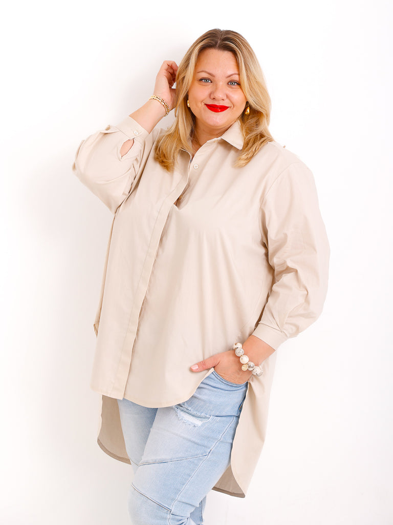 CHANTAL XXL Bluse - verschiedene Farben