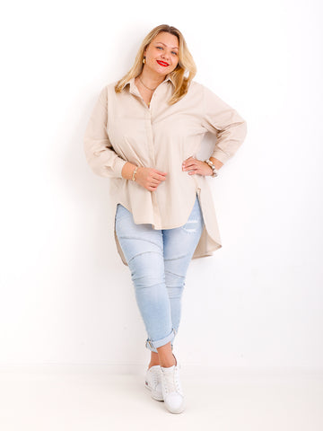 CHANTAL XXL Bluse - verschiedene Farben