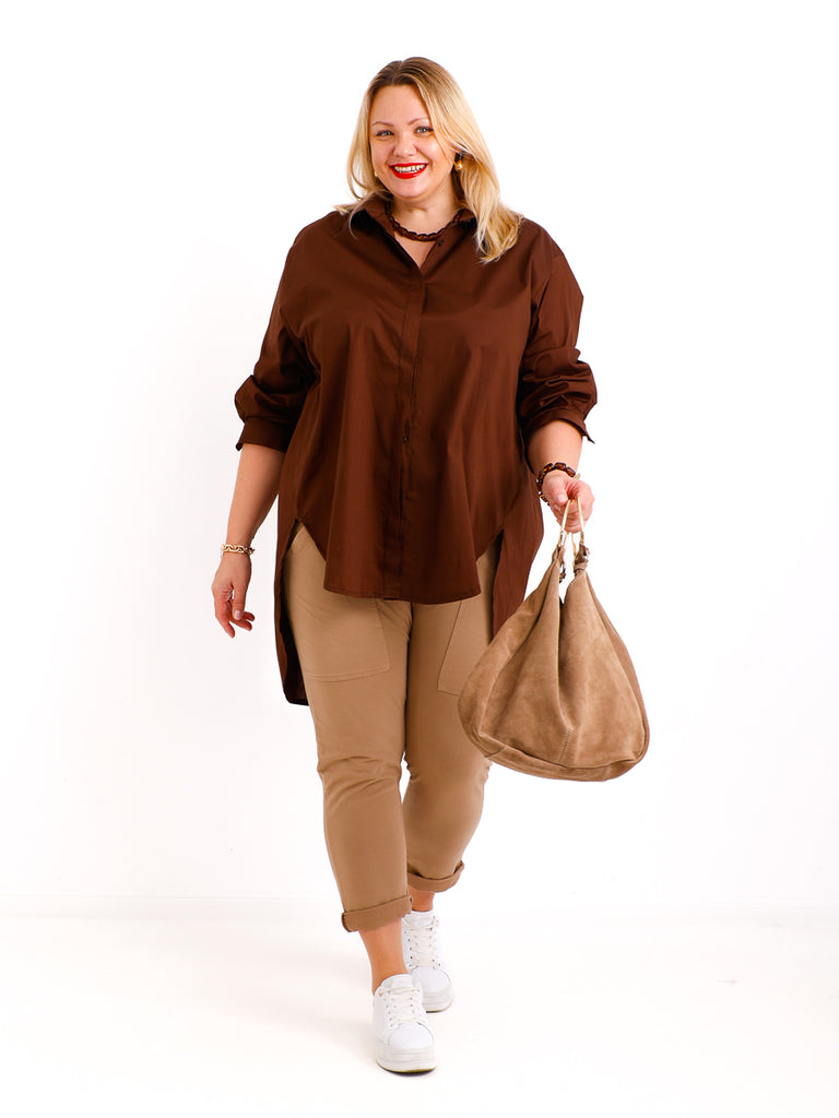 CHANTAL XXL Bluse - verschiedene Farben