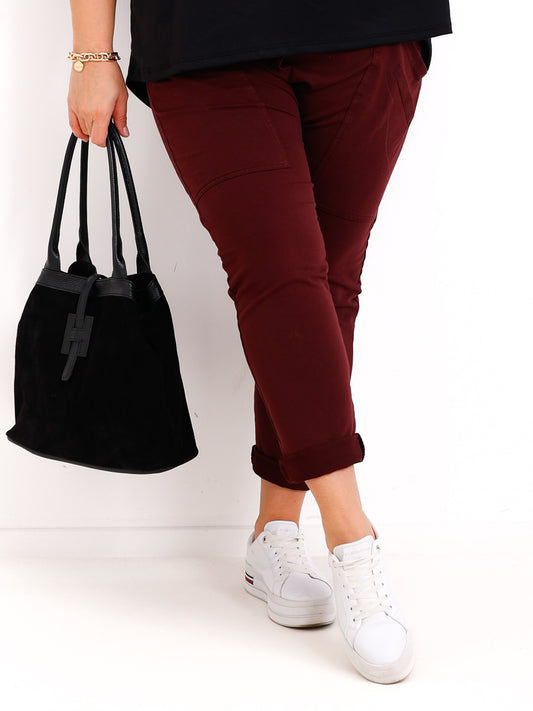 COLIN LOUNGE Sweatpants - bordeaux