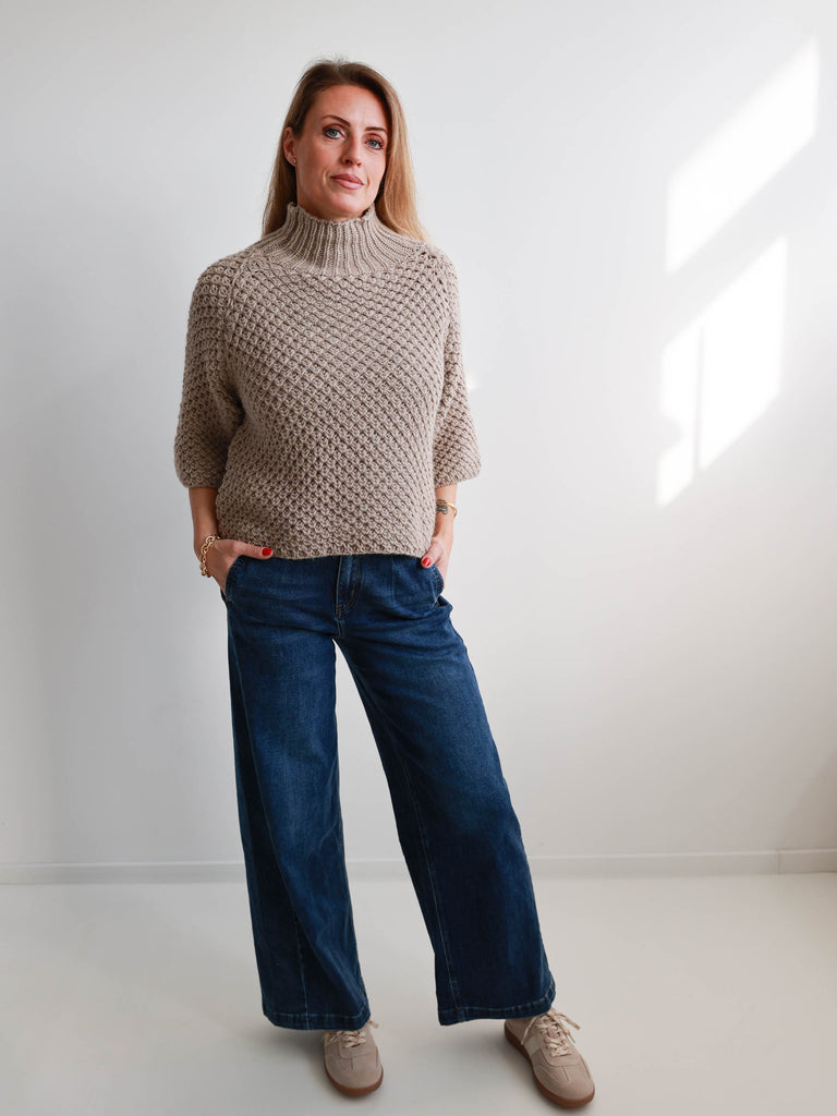 PATRICK Wide Leg Jeans - dunkelblau