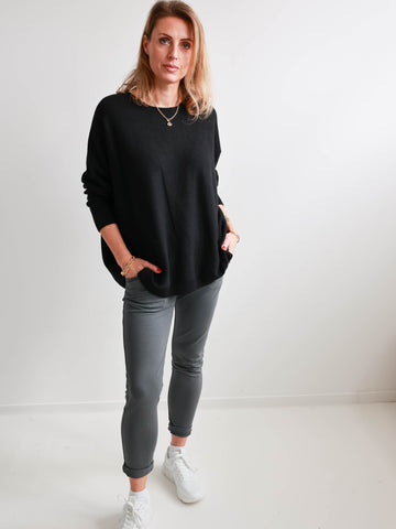 BELLINDA Oversize Pullover - verschiedene Farben