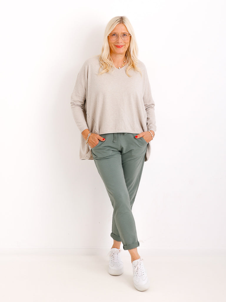 MAX LOUNGE Sweatpants - helles khaki