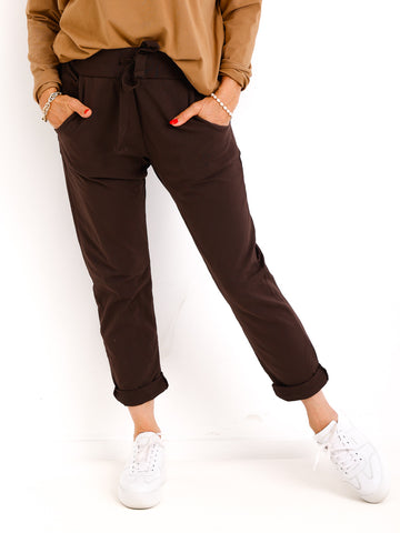 MAX LOUNGE Sweatpants - schoko