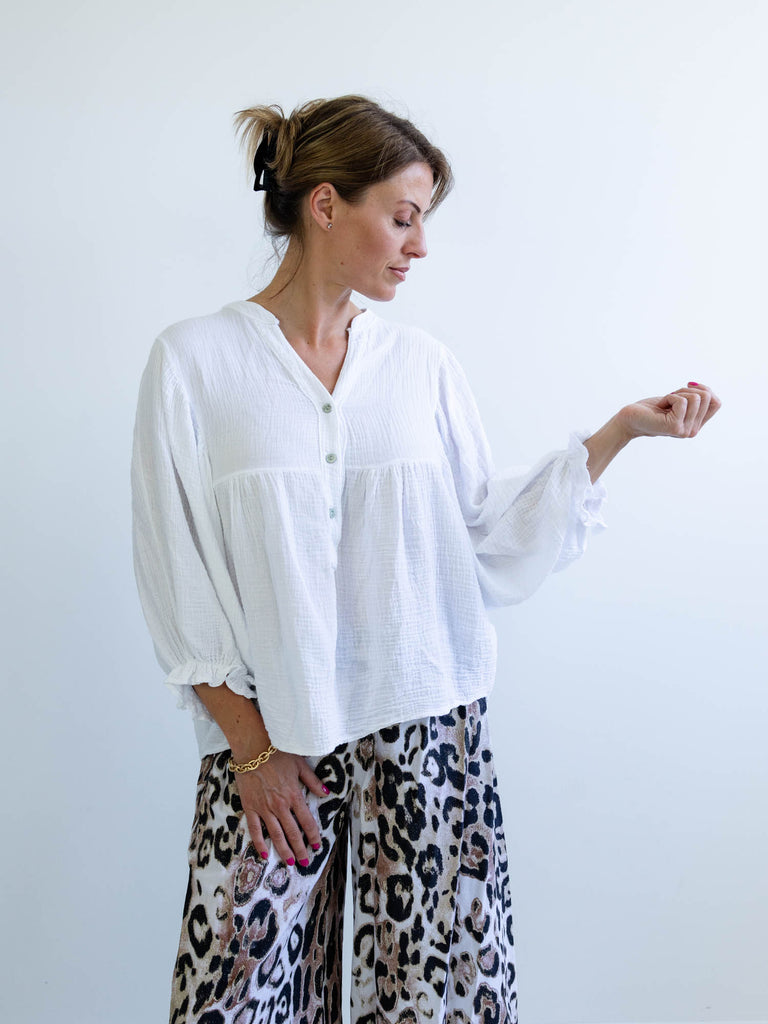 COLETTE Bluse - weiß