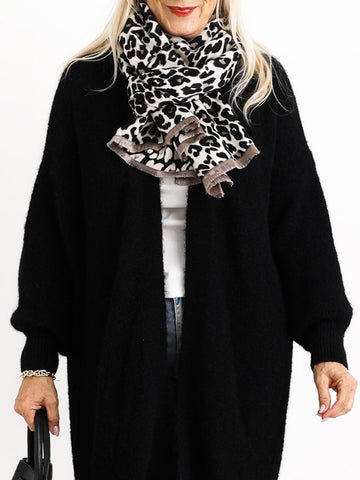 Curvy Size Strickjacke LARINA.S Strickjacke - Offene Silhouette & weicher Fall - Gr. 42-50