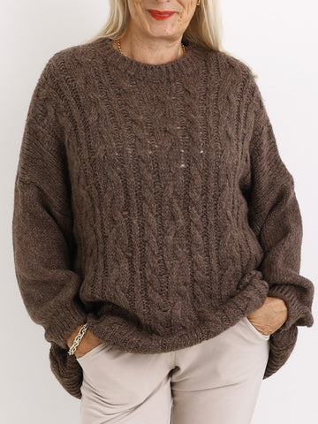 ADINA Curvy Size Pullover - verschiedene Farben