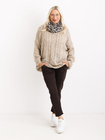 ADINA Curvy Size Pullover - verschiedene Farben