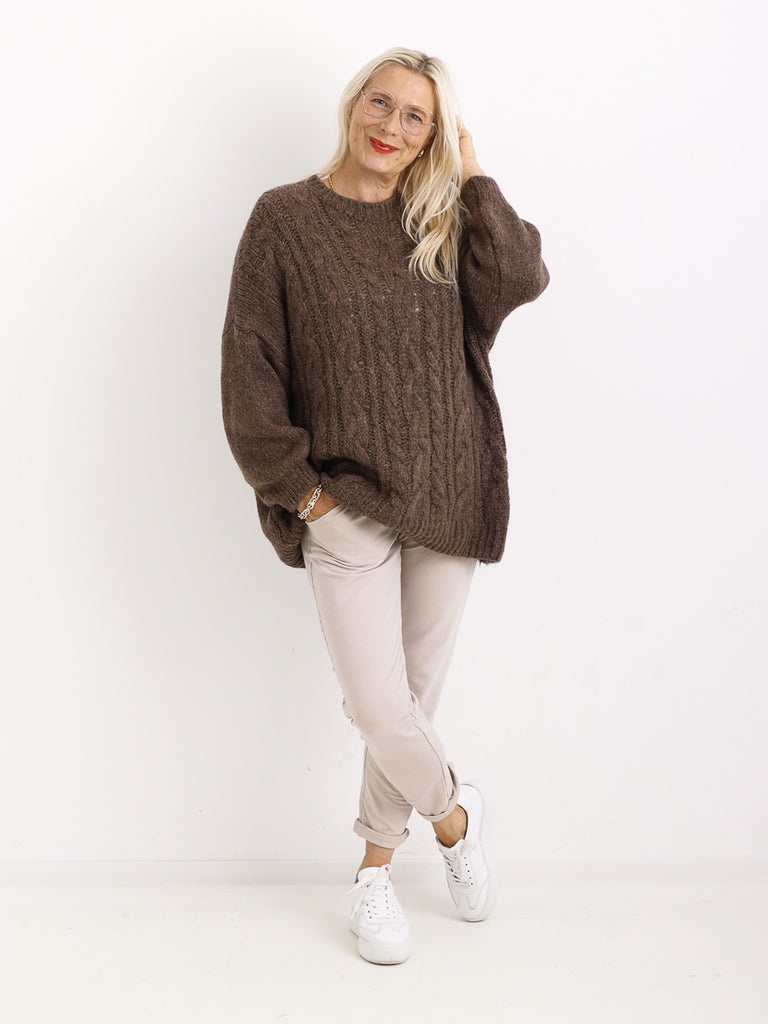 ADINA Curvy Size Pullover - verschiedene Farben