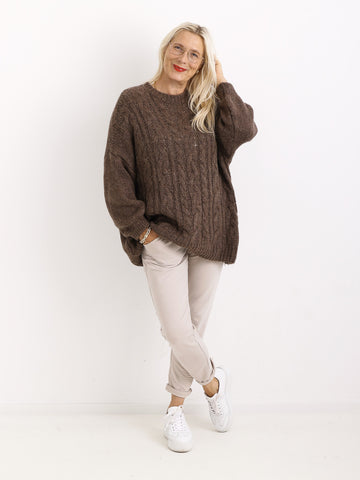 ADINA Curvy Size Pullover - verschiedene Farben