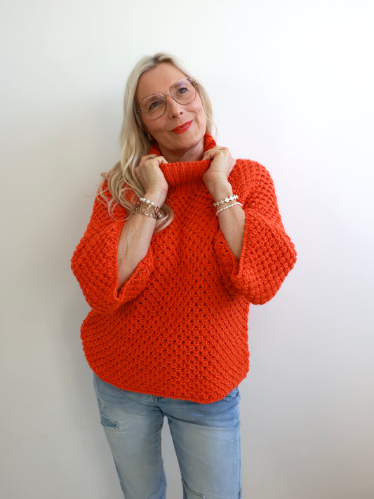 TESSA Pullover - orange