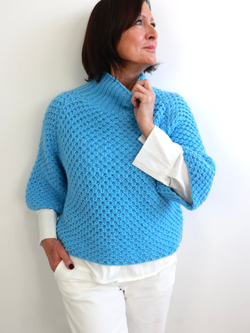 TESSA Pullover - blau