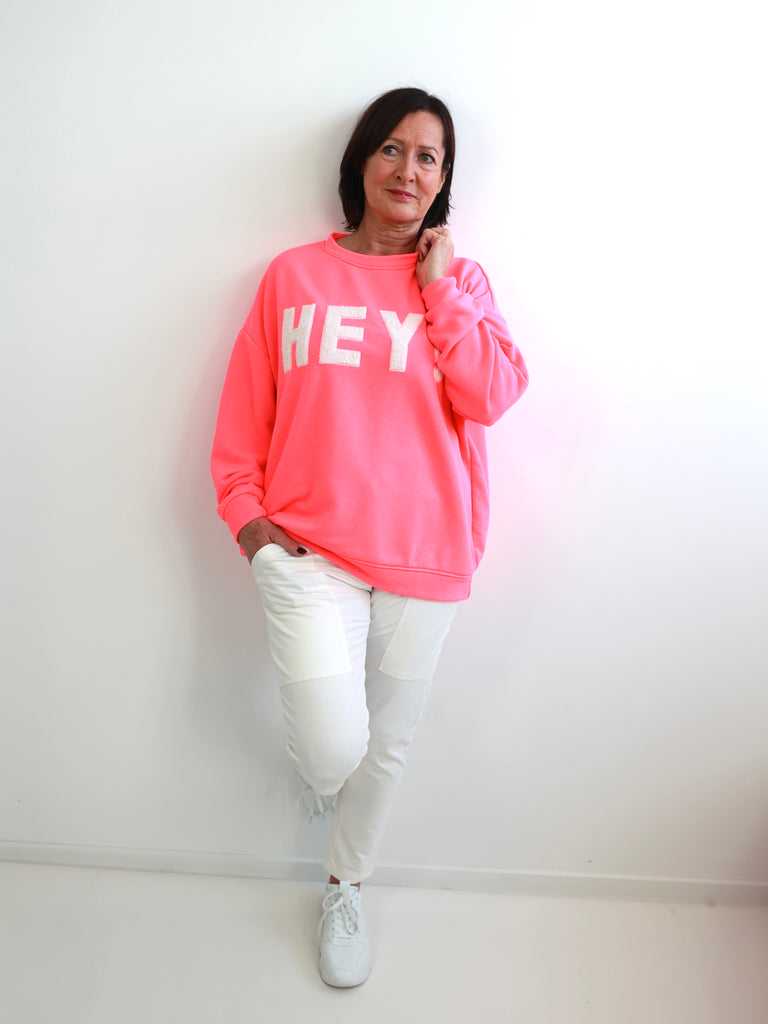 HEY! Oversize Sweatshirt - verschiedene Farben