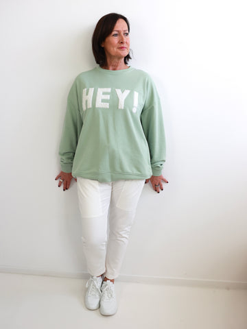 HEY! Oversize Sweatshirt - verschiedene Farben