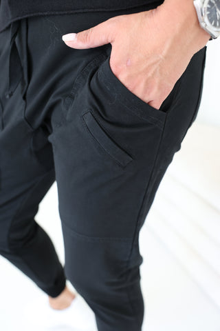 COLIN LOUNGE Sweatpants - schwarz