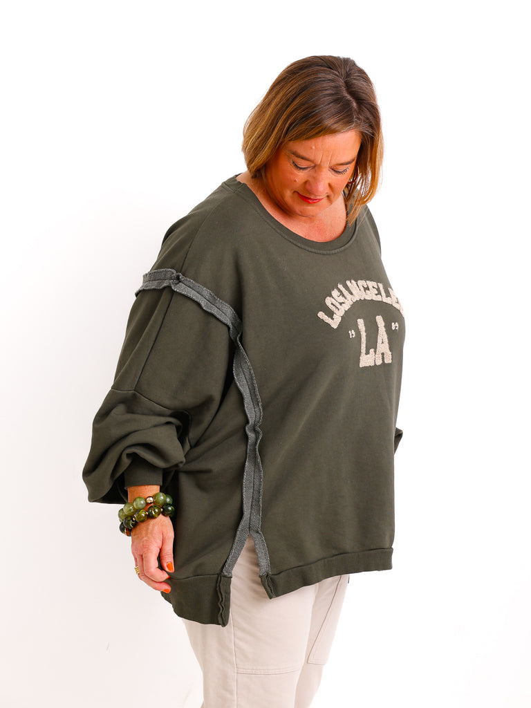 ANGELA Oversize Sweater - verschiedene Farben