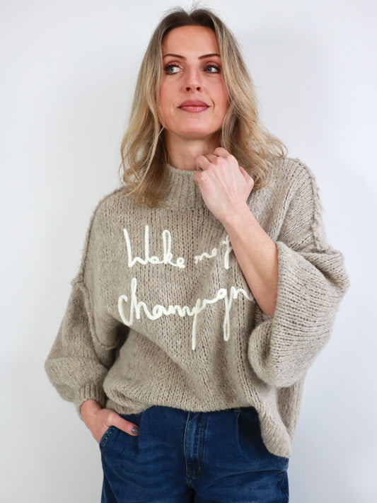 CHAMPAGNE Pullover