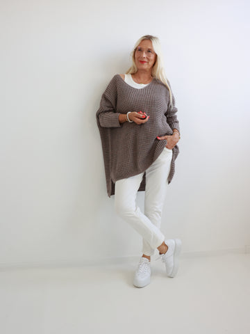 MELANIE Plus Size Pullover - verschiedene Farben