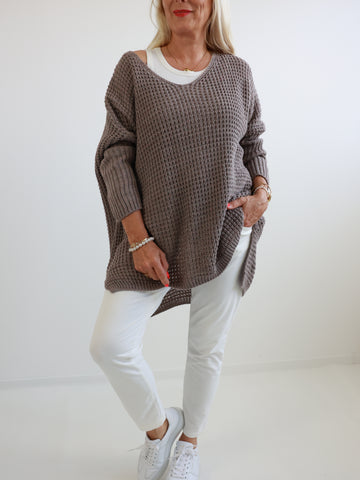 MELANIE Plus Size Pullover - verschiedene Farben