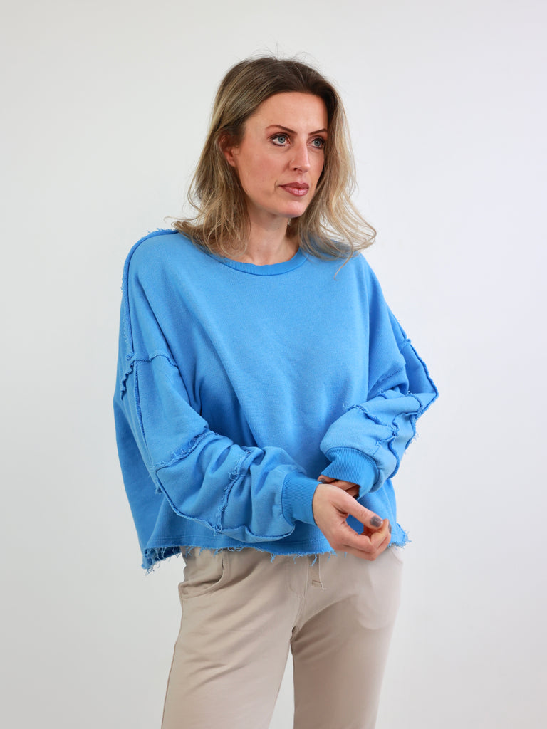 NADJA Oversize Sweatshirt  - verschiedene Farben