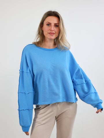 NADJA Oversize Sweatshirt  - verschiedene Farben