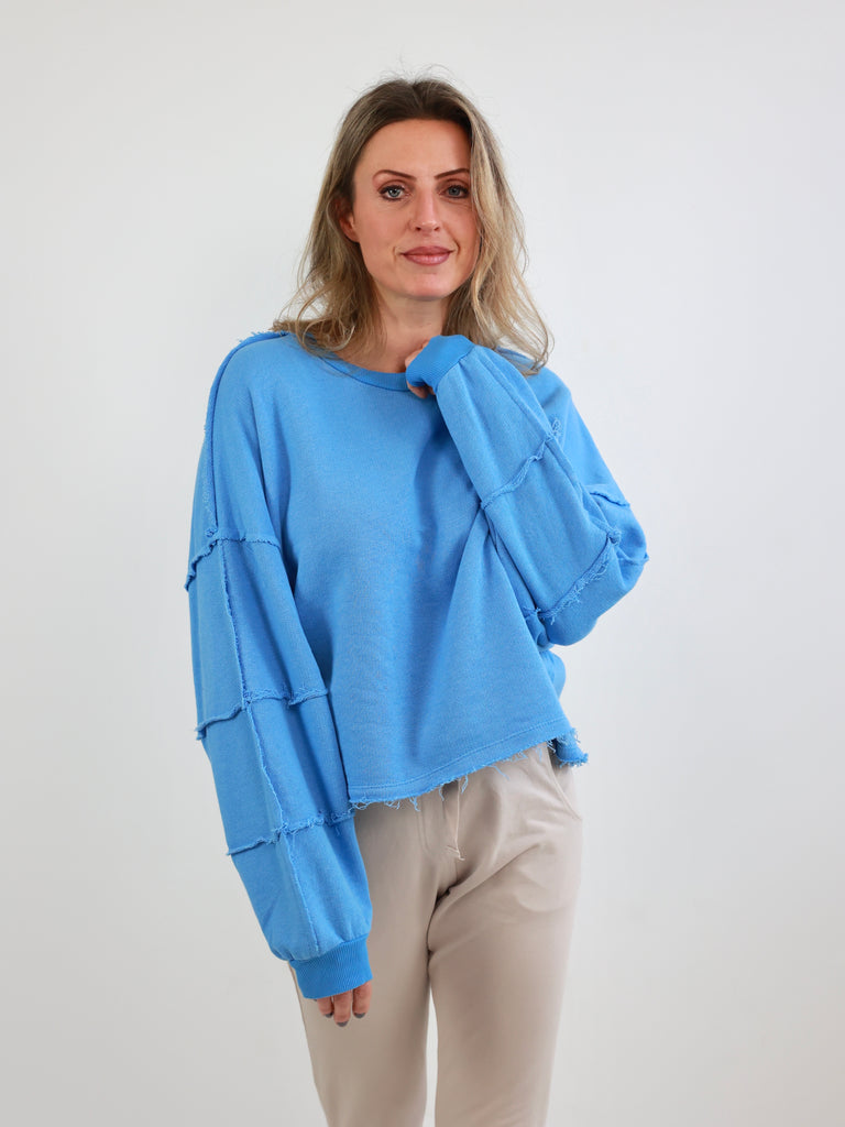 NADJA Oversize Sweatshirt  - verschiedene Farben