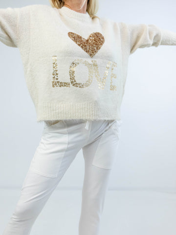 LILIANE Pullover - ecru