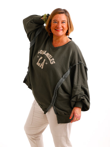 ANGELA Oversize Sweater - verschiedene Farben