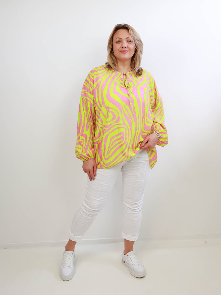 MIREILLE XXL Bluse -  verschiedene Farben