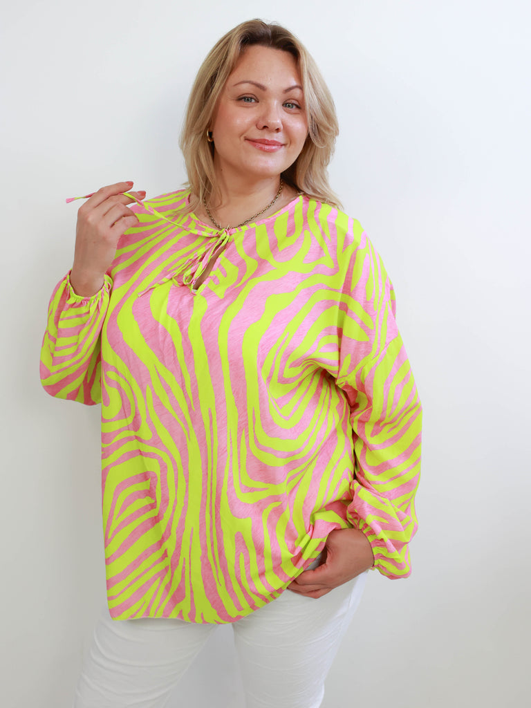 MIREILLE XXL Bluse -  verschiedene Farben