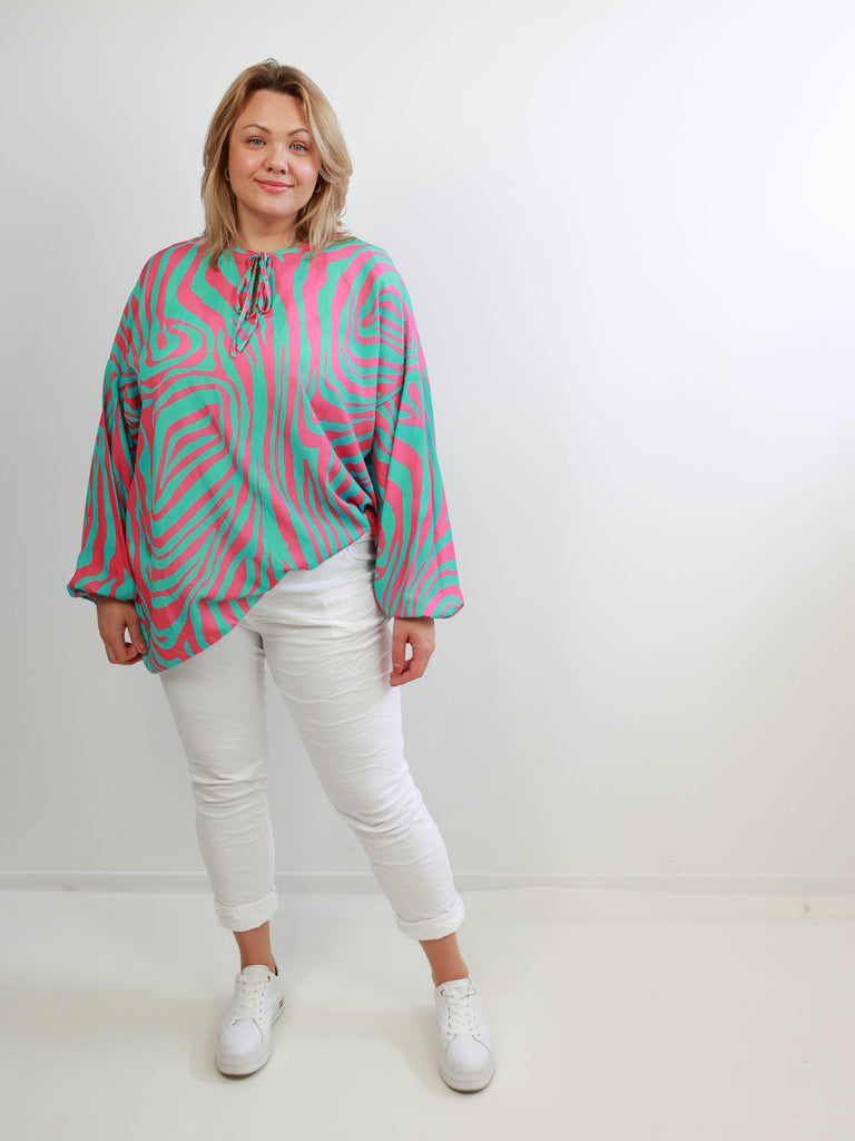MIREILLE XXL Bluse -  verschiedene Farben