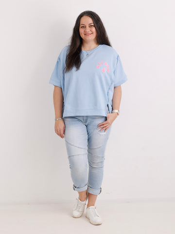 Sweatshirt CATMOM.S – XXL-Komfort & Statement-Look Gr. 38-48