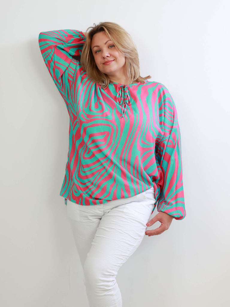 MIREILLE XXL Bluse -  verschiedene Farben