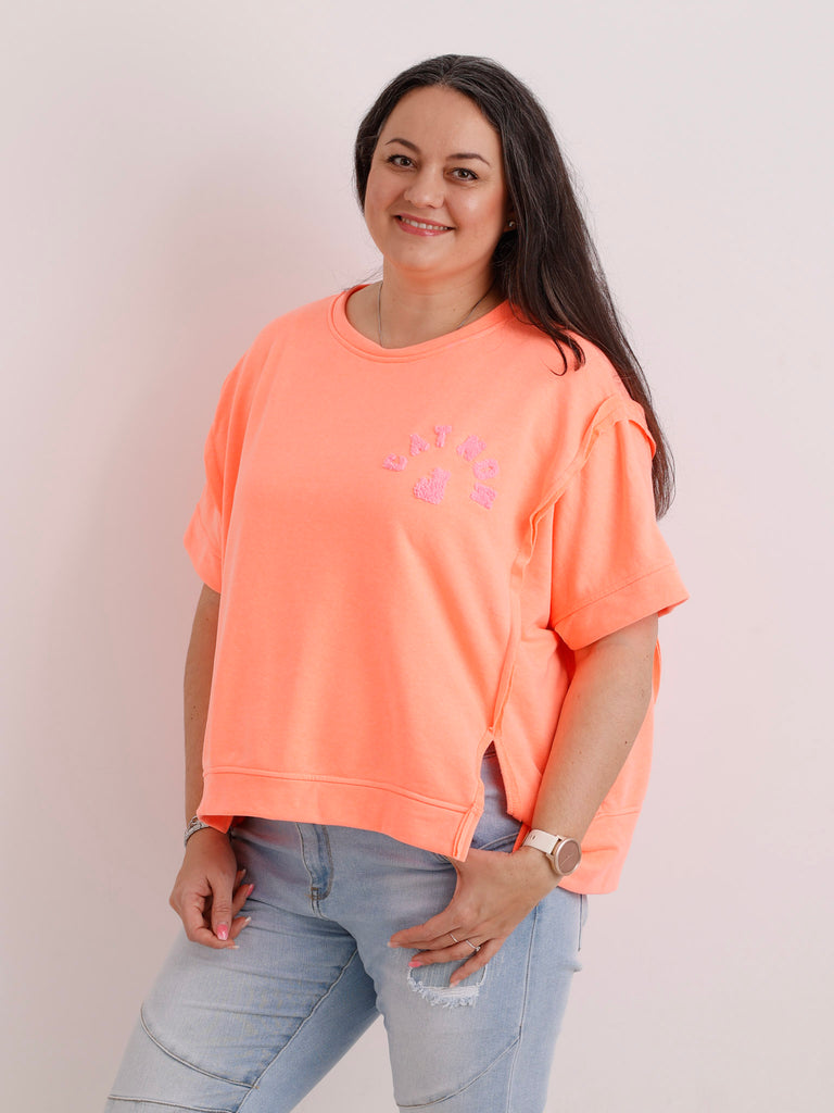 Sweatshirt CATMOM.S – XXL-Komfort & Statement-Look Gr. 38-48