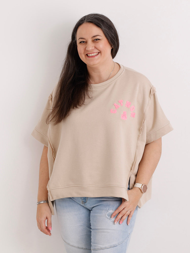 Sweatshirt CATMOM.S – XXL-Komfort & Statement-Look Gr. 38-48