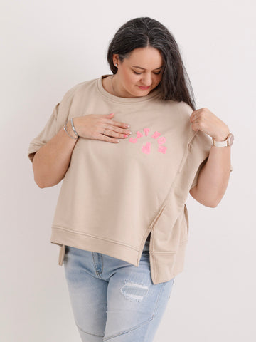 Sweatshirt CATMOM.S – XXL-Komfort & Statement-Look Gr. 38-48