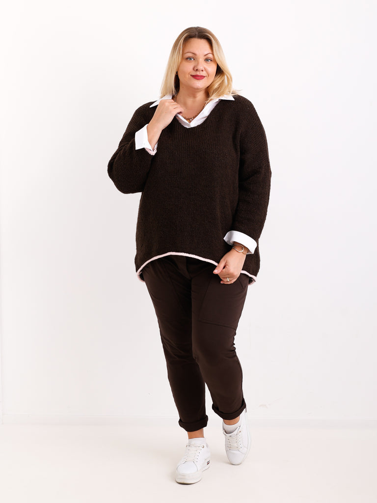 POLLY Oversize Pullover - verschiedene Farben